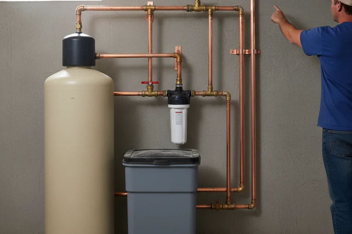 Whole-house water treatment system installed in Deckerville